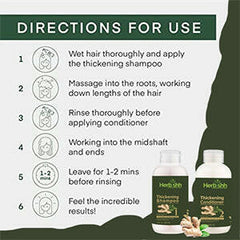 AS - Luxurious Combo -Thick Set, Ginger Oil & Argan Oil - Herbishh Health & Beauty.