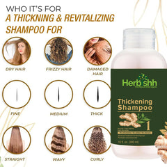 Buy Thick Set and get free Hair Mask - Herbishh Hair Dye.