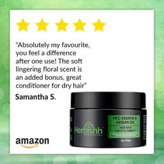 Buy 3 Argan Hair Masks, Get 3 Hair Oils FREE - Herbishh hair growth.