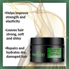 Buy 3 Argan Hair Masks, Get 3 Hair Oils FREE - Herbishh hair growth.