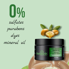Buy 3 Argan Hair Masks, Get 3 Hair Oils FREE - Herbishh hair growth.