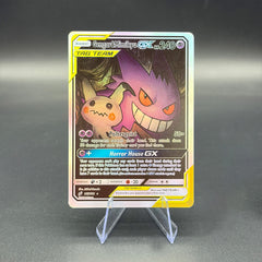 Gengar Mimikyu GX Custom Rating Card Set 1 or 2 Cards