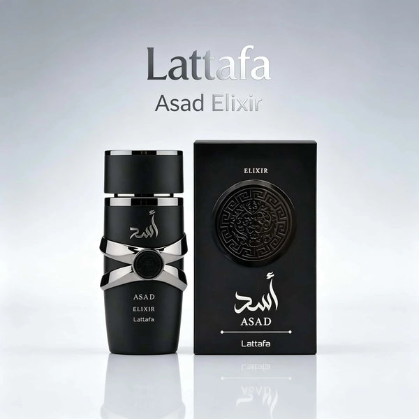 Lattafa Asad Elixir Eau De Parfum Spray 100ml Unisex Arabian Perfume