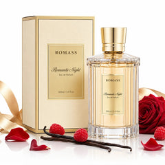 ROMASS Romantic Night Eau de Parfum 100ml Sweet Rose Vanilla Perfume