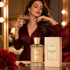 ROMASS Romantic Night Eau de Parfum 100ml Sweet Rose Vanilla Perfume