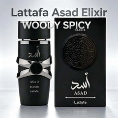Lattafa Asad Elixir Eau De Parfum Spray 100ml Unisex Arabian Perfume
