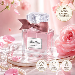 Floral Sweetheart Perfume 50ml Long Lasting EDT Travel Spray