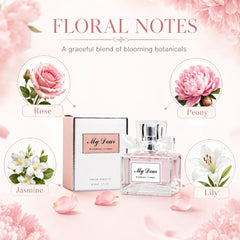 Floral Sweetheart Perfume 30ml Long Lasting EDT Travel Spray