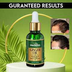 Pack of 3  Exotic Ginger Oil - Herbishh Hair Oil.