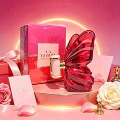 La Bomba Pink Butterfly Floral Perfume 80ml Unisex