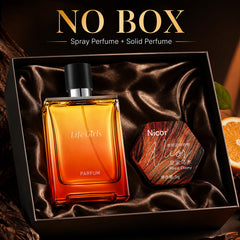 Men's Woody Citrus Cologne Spray & Perfume Balm Set 100ml + 5g