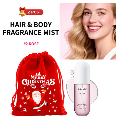 Lakerain Vanilla Rose Hair & Body Mist Set of 2