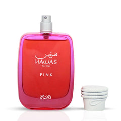 Rasasi Hawas Pink Women’s EDP Floral Gourmand Perfume 100ml