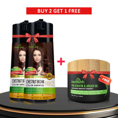 Buy 2 PPD Free Color Shampoos = Get 1 Free Hair Mask Hair Dye.