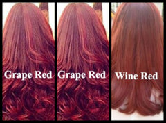 mokeru coconut dye shampoo grape red