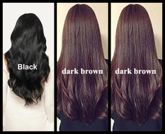 Coconut Hair Color Shampoo black and dark brown