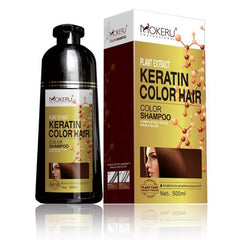 Keratin Color Hair dye Shampoo