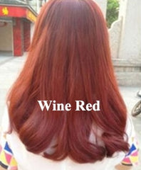 wine red Coconut Hair Color Shampoo