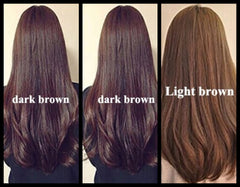 dark brown Coconut Hair Color Shampoo